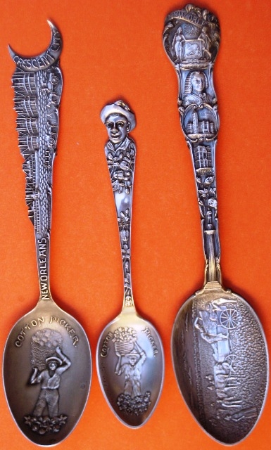 spoons blacks picking cotton