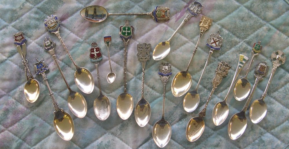 British souvenir spoons