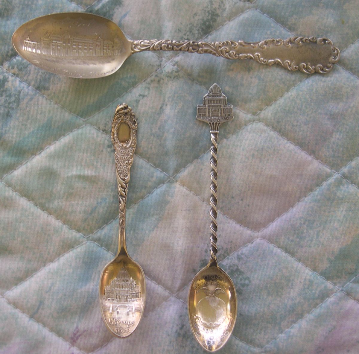 columbian worlds fair building spoons