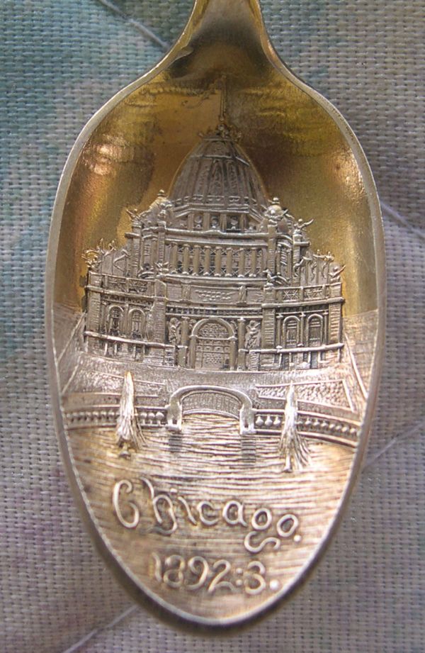 columbian worlds fair spoons