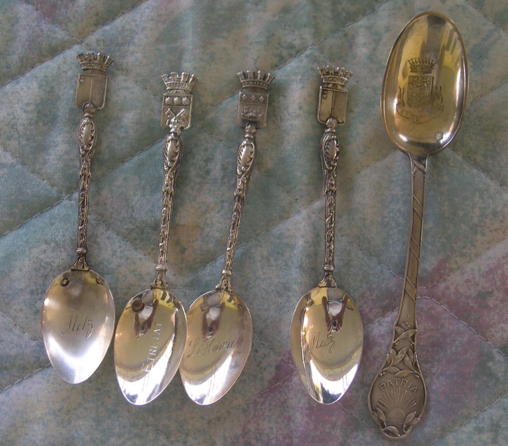 france souvenir spoons