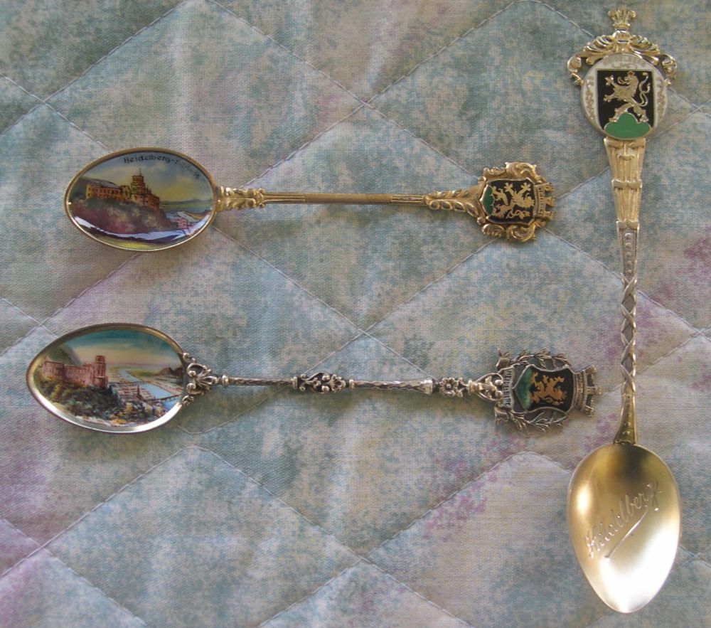 heidelberg souvenir spoons