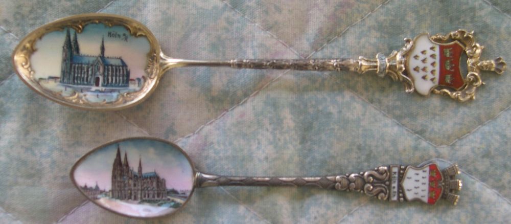 koln souvenir spoons