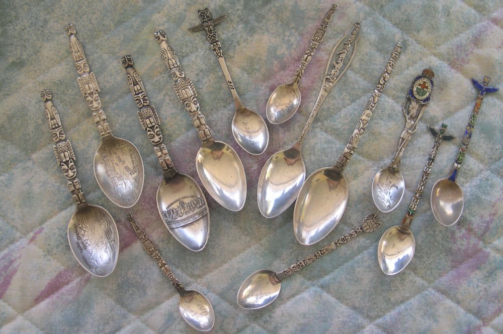 indian totem pole spoons