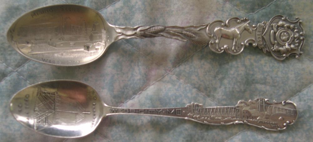Webb mining spoons