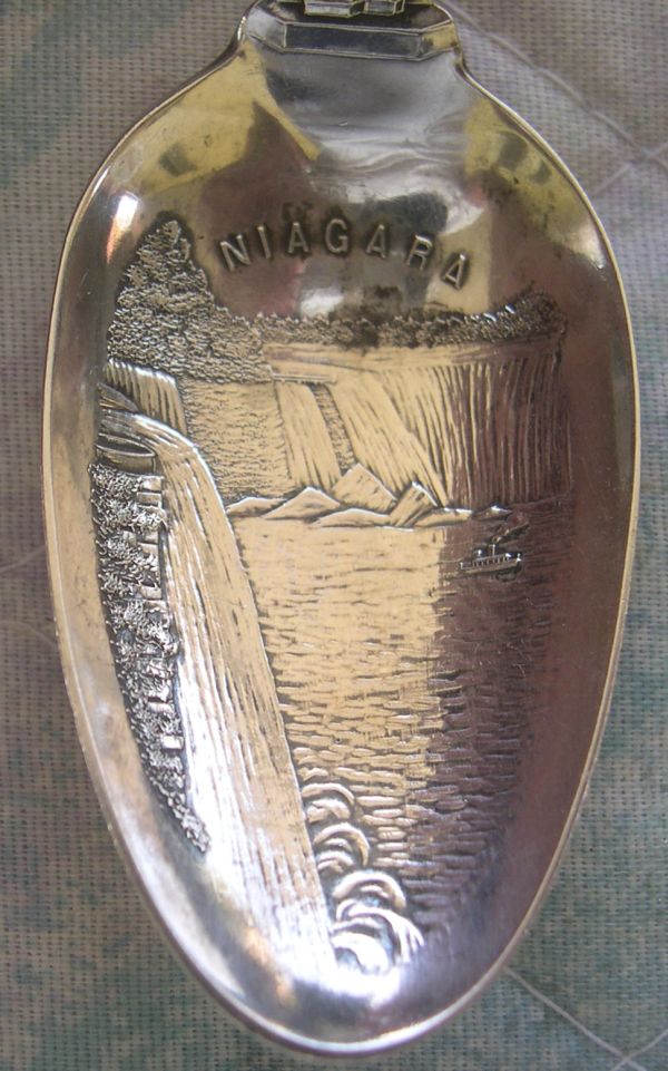 niagara falls souvenir spoons