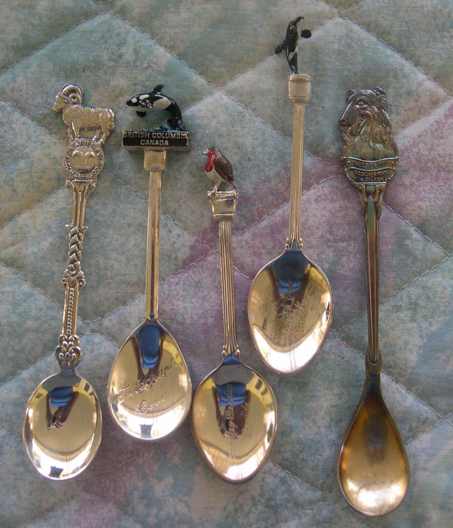 animal spoons