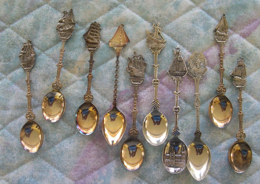 spoon boats sailing ships