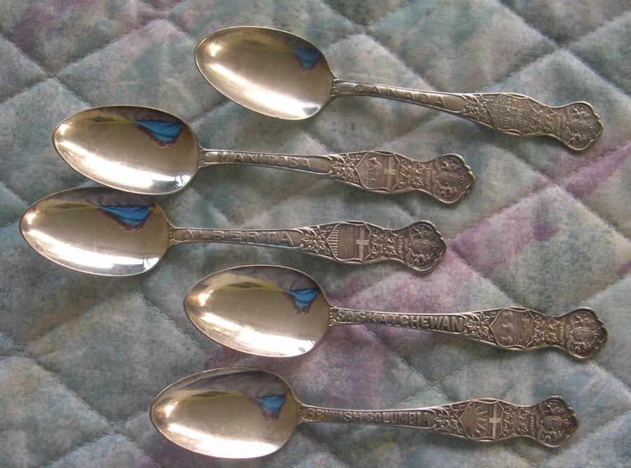 Canada Province spoons