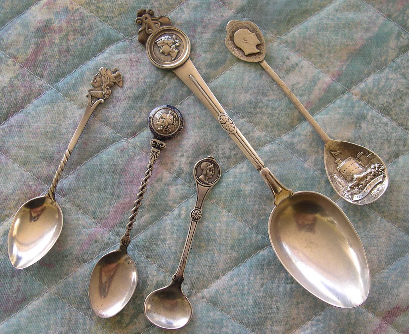 ancient heads spoons