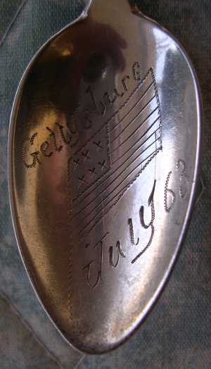 gettysburg flag spoon