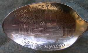 Gettysburg high water mark spoon