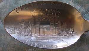 vicksburg memorial spoon