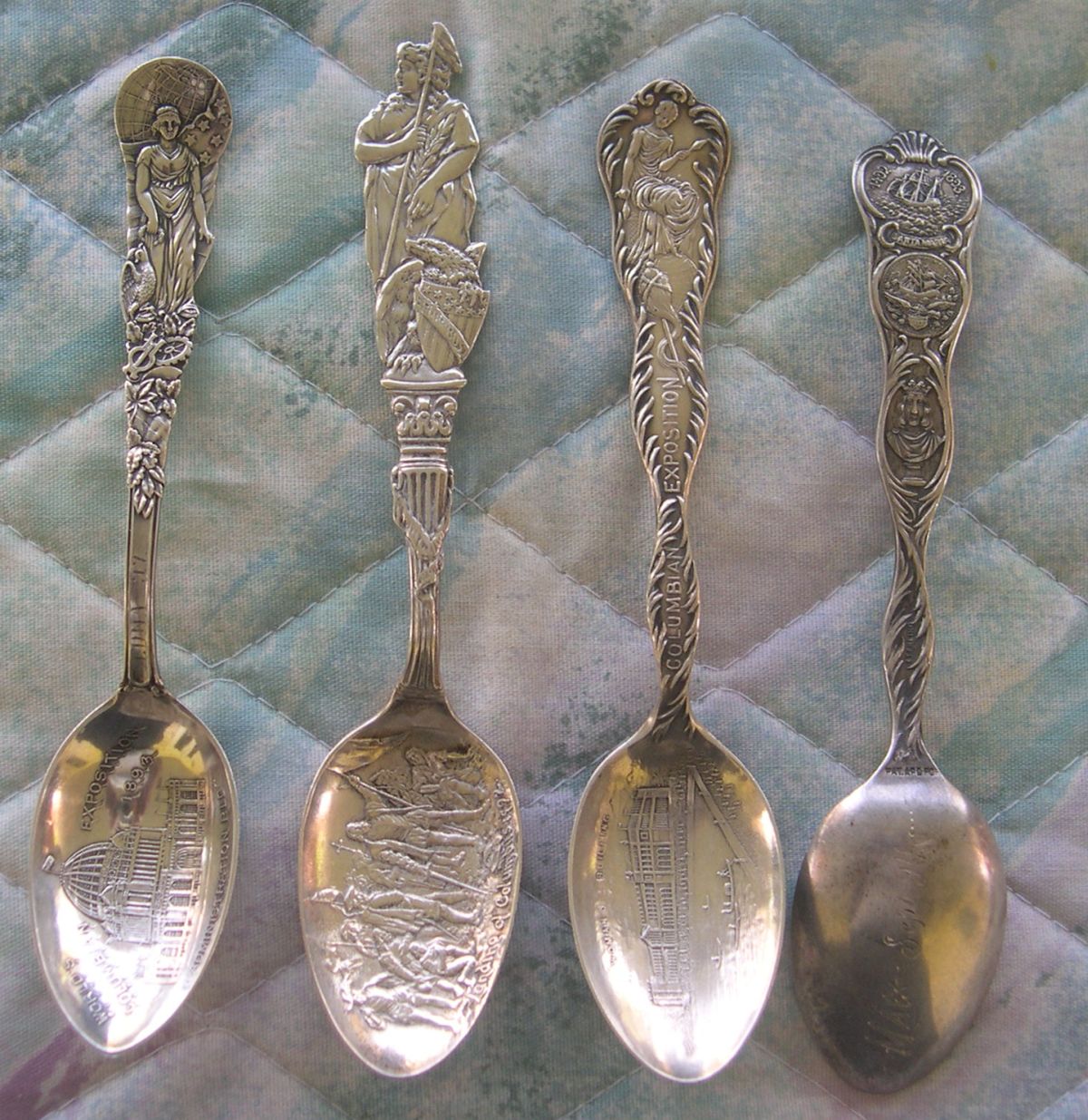 columbia personification spoons