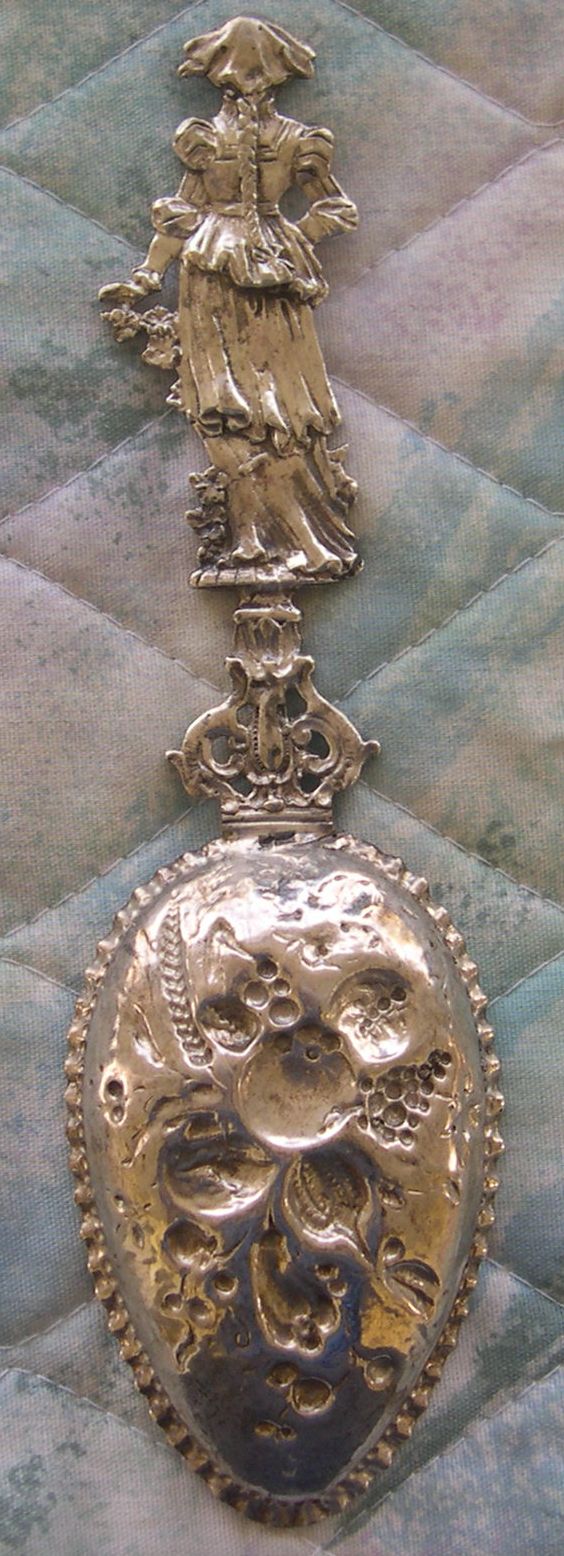 figural berry fruit spoon